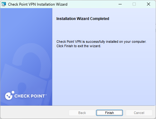 Installation Completed